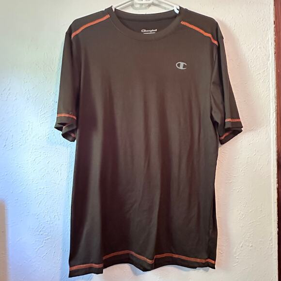 CHAMPION Performance Brown Orange Men's Shirt ~ Cleveland Browns Colors ~ Medium - Picture 1 of 7